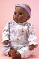 Little Keyden is a 17 inch vinyl play doll from Lee Middleton